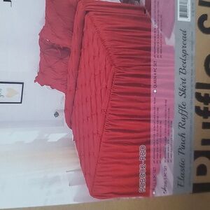 COPY - Blue Ruffle Comforter Bedding